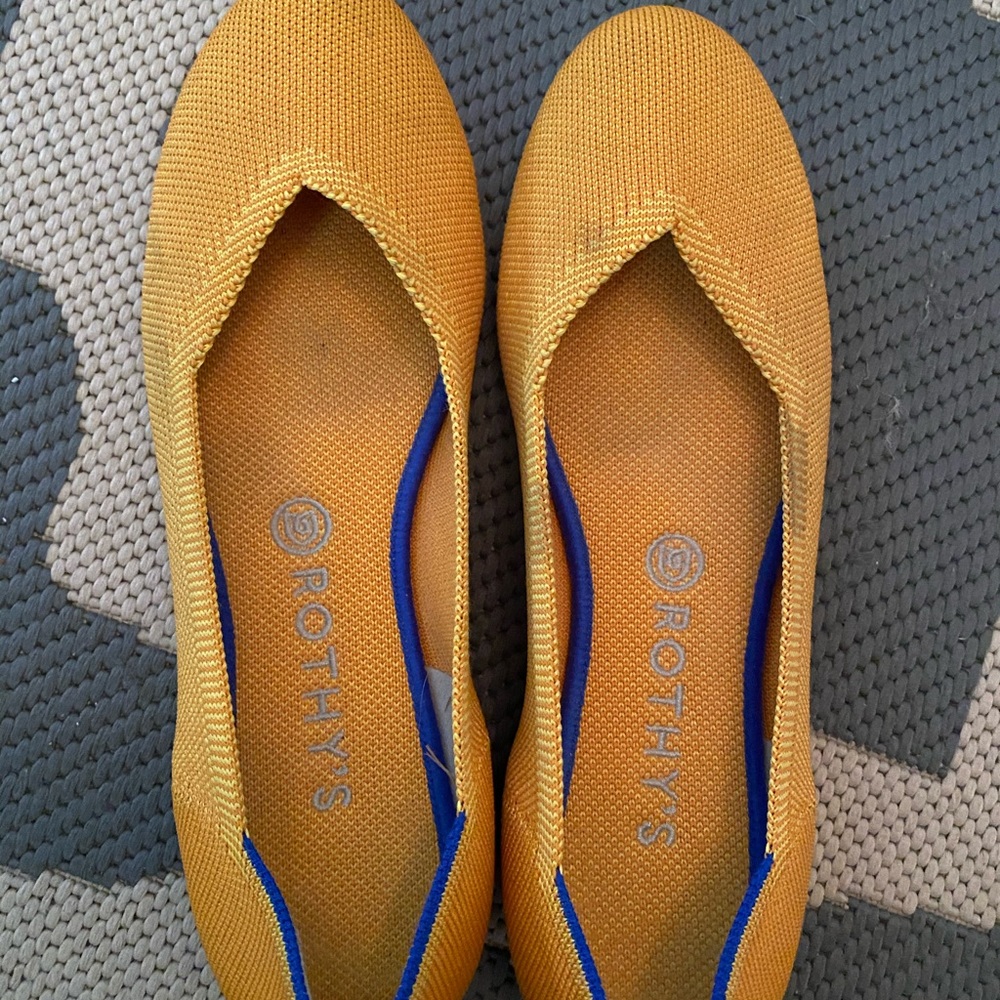Rothy’s lemondrop 9.5 - RESERVED FOR TERESA